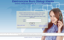 Elektroniczne Biuro Obsługi Klienta Gminnego Zakładu Komunalnego Sp. z o.o.